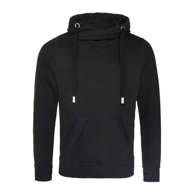 Cross Neck Hoodie