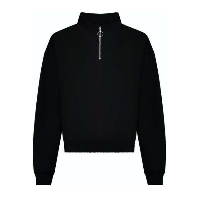 Women's Cropped 1/4 Zip Sweat