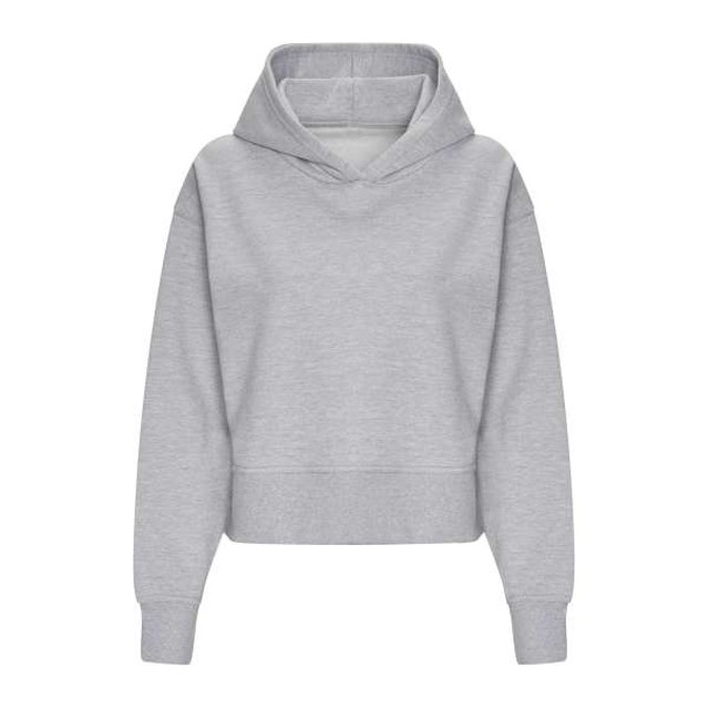Women's Relaxed Hoodie – Heather Grey