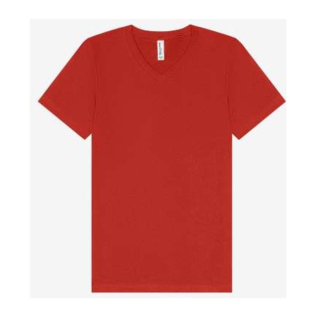 Unisex V-Neck Jersey Tee