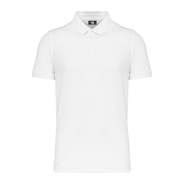 Men's Short Sleeve Stud Polo Shirt