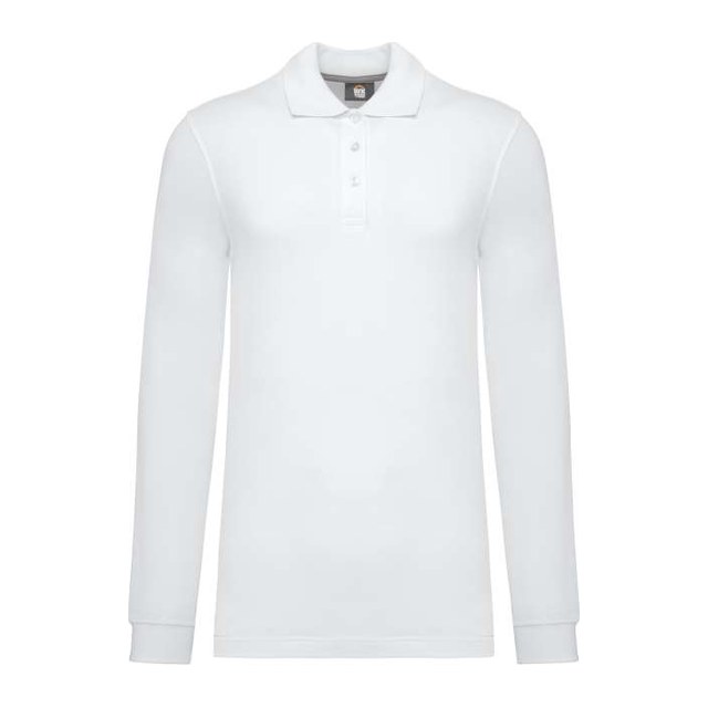Men's Long-Sleeved Polo Shirt