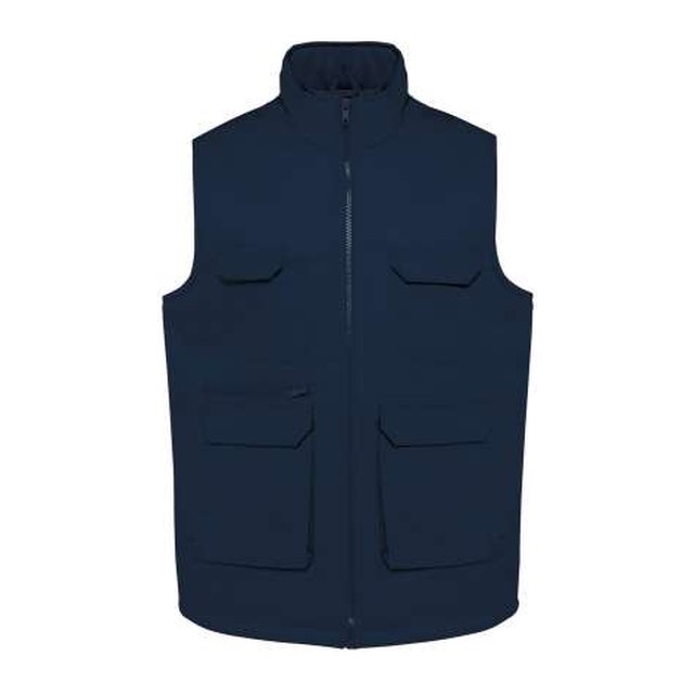 Unisex Padded Multi-Pocket Polycotton Vest