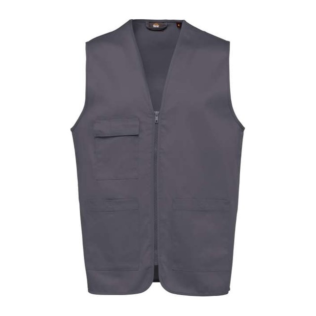 Unisex Polycotton Multi-Pocket Vest