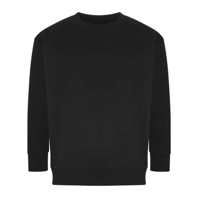 Crater Recycled Sweatshirt – Black