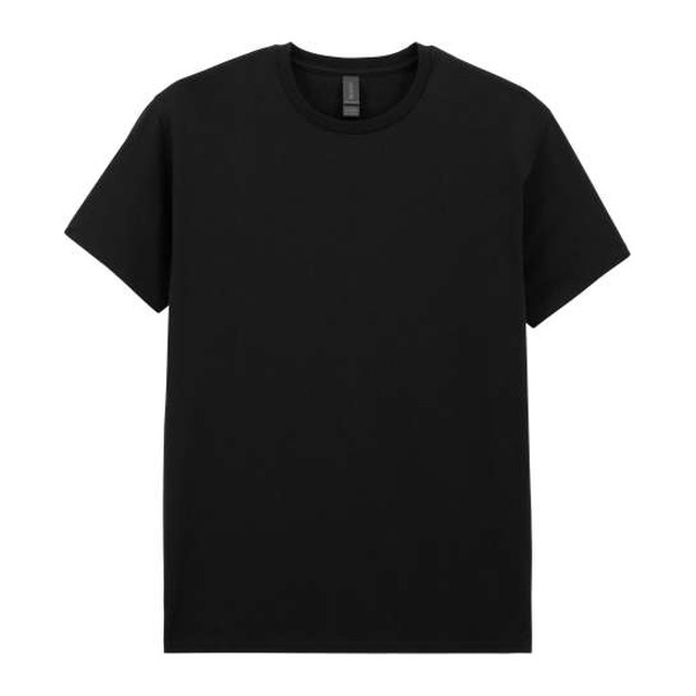 Light Cotton Adult T-Shirt – Black