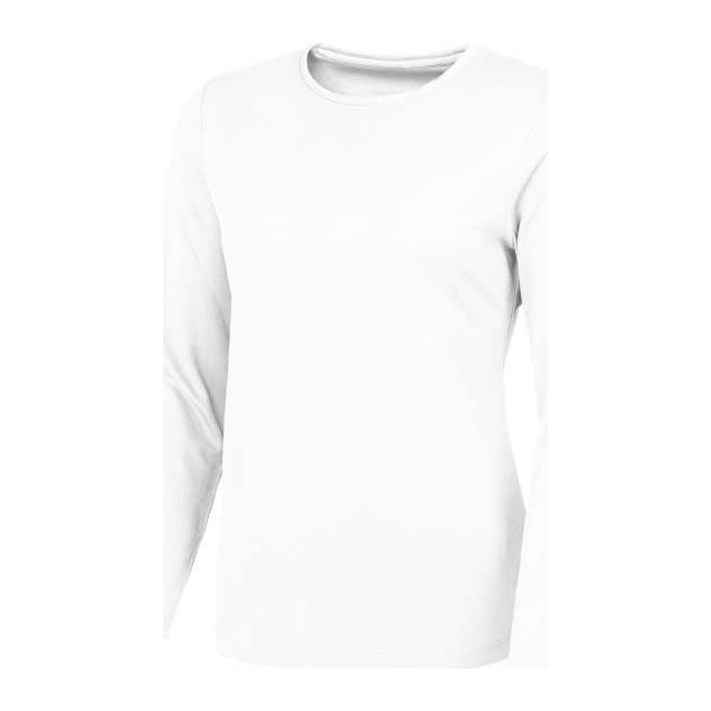 Women's Long Sleeve Cool T – Arctic White