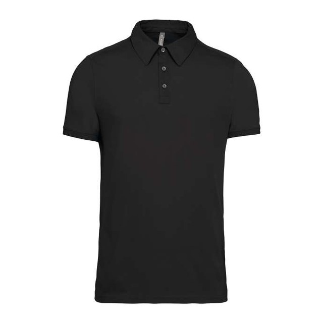 Men's Short Sleeved Jersey Polo Shirt