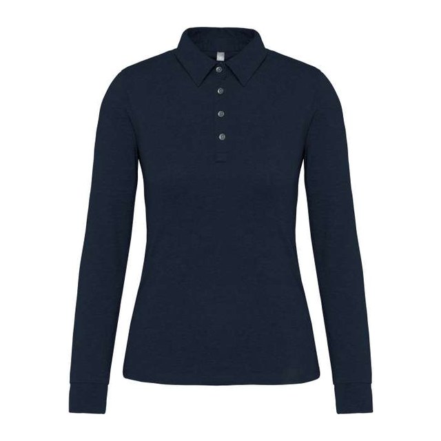 Ladies' Long Sleeve Jersey Polo Shirt
