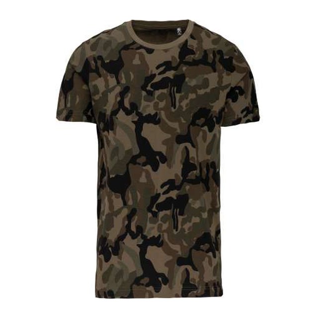 Men's Short-Sleeved Camo T-Shirt