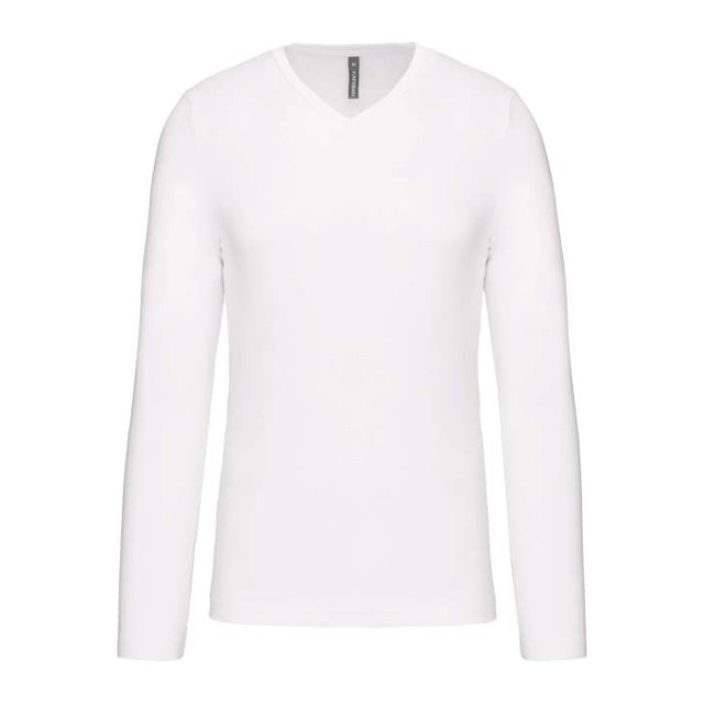 Men's Long-Sleeved V-Neck T-Shirt