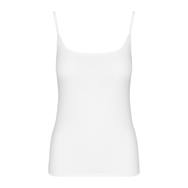 Ladies' Strappy Tank Top – White