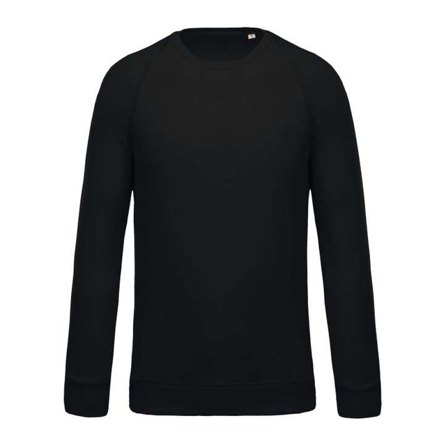 Men's Organic Cotton Crew Neck Raglan Sleeve Sweatshirt