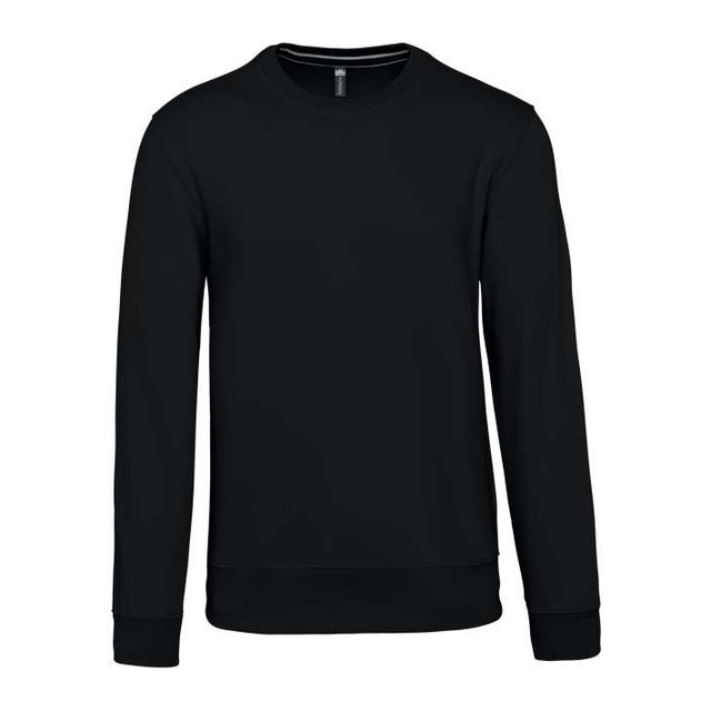 Crew Neck Sweatshirt – Black