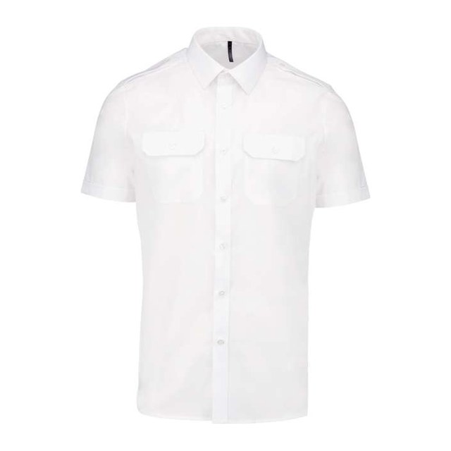 Men's Short-Sleeved Pilot Shirt