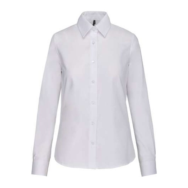 Ladies' Long-Sleeved Oxford Shirt