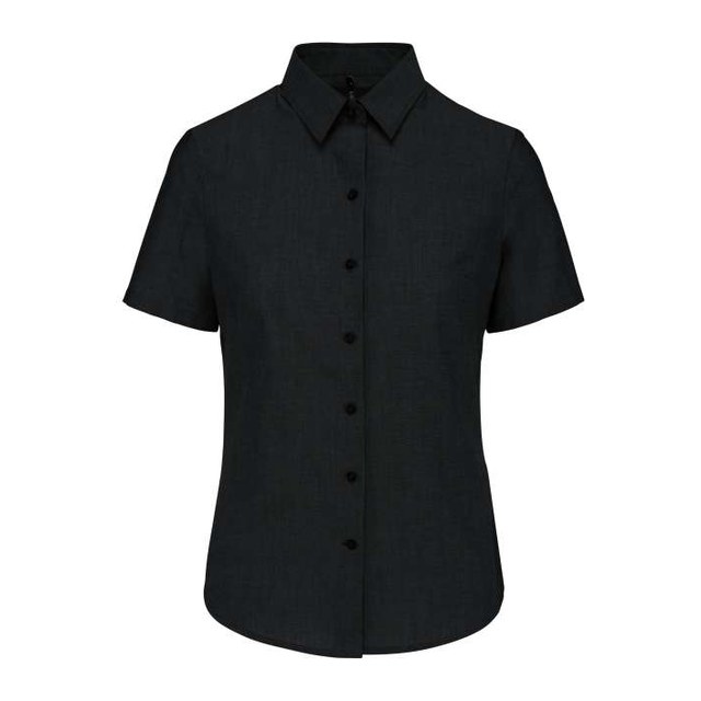 Ladies' Short-Sleeved Oxford Shirt