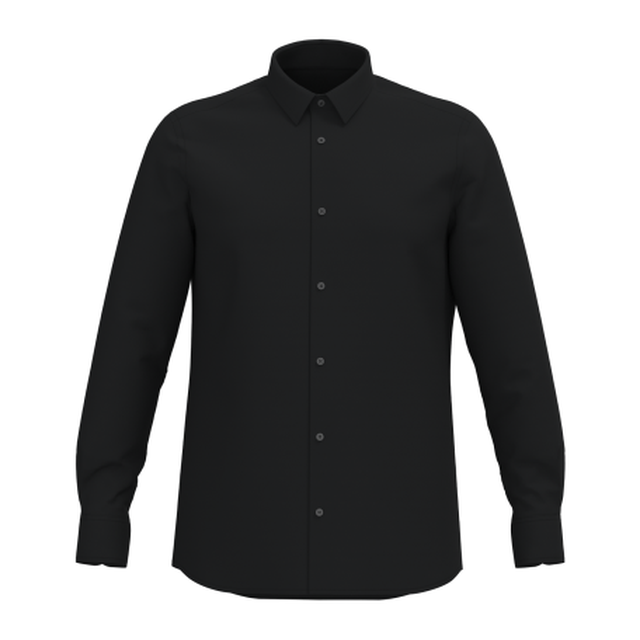 Men Long-Sleeved Easy Care Shirt Without Pocket