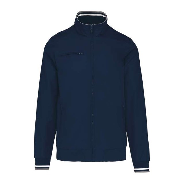 City Blouson Jacket – Navy/White/Storm Grey