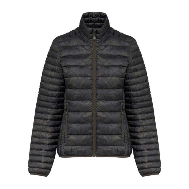 Ladies' Lightweight Padded Jacket – Jungle Camo