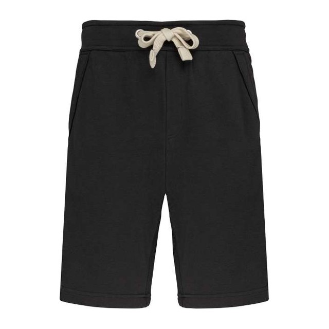 Unisex French Terry Bermuda Shorts – Black