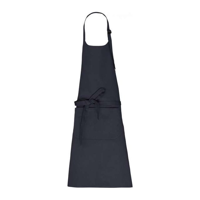 Apron With Pocket In Organic Cotton