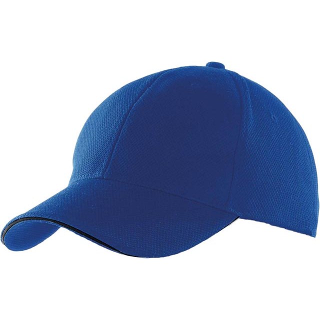 Sports Cap – Royal Blue/Black
