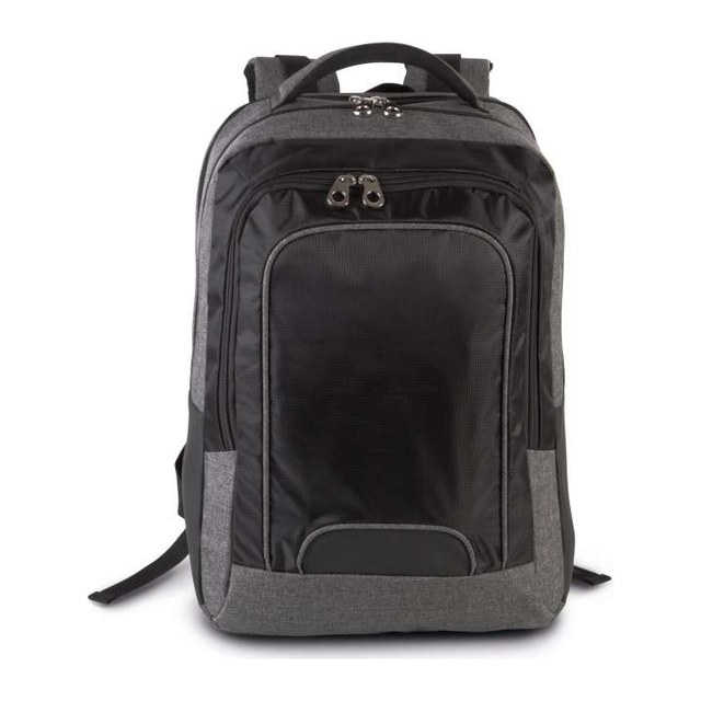 Business Laptop Backpack – Dark Grey Heather/Black