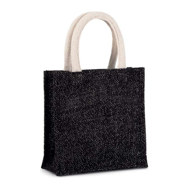 Jute Canvas Tote - Small