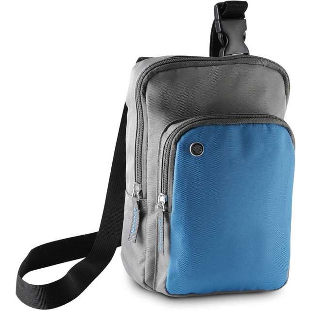 Shoulder Bag – Slate Grey/Aqua Blue
