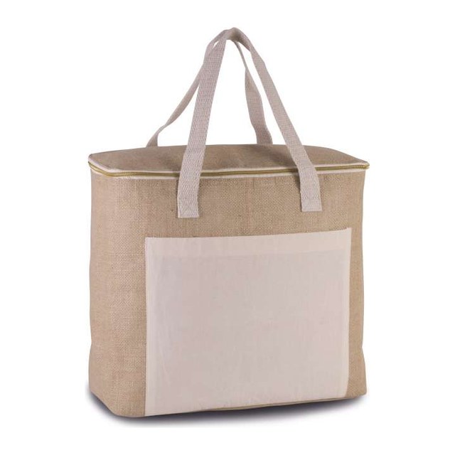 Jute Cool Bag - Large Size