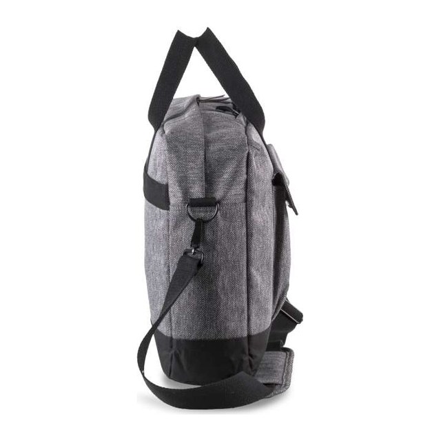 Laptop Bag – Grey Twill/Black