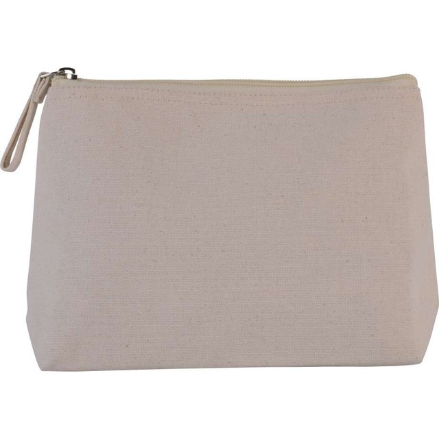 Toiletry Bag In Cotton Canvas