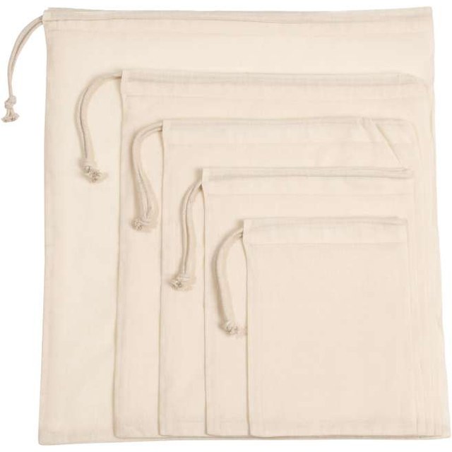 Sliding Drawstring In Organic Cotton – Natural