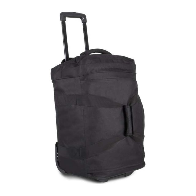 Cabin Size Holdall Trolley Suitcase – Black