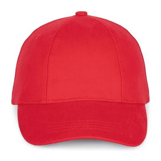 6 Panels Easy-Print Cap – Red