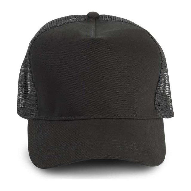 Trucker Cap - 5 Panels – Black/Black