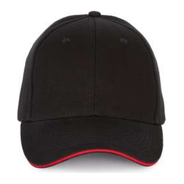 Cap With Contrasting Sandwich Peak - 6 Panels