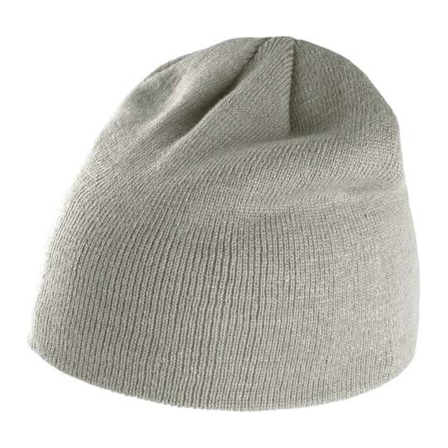 Knitted Beanie – Light Grey