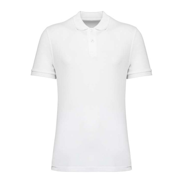 Native Spirit Pique Polo – White