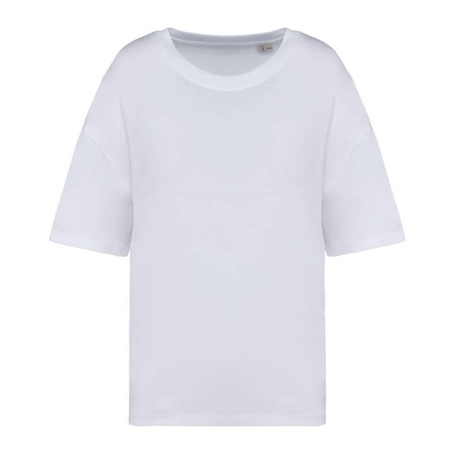 Ladies’ Eco-Friendly Oversized T-Shirt – White