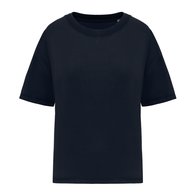 Ladies’ Washed Effect Oversized T-Shirt