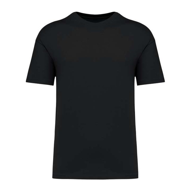 Unisex Shoulder Loose T-Shirt – Black