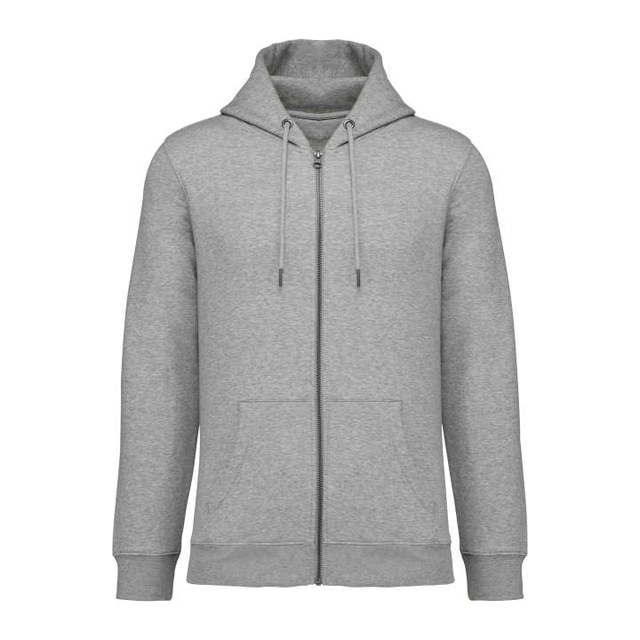 Unisex Zip-Up Hooded Sweatshirt
