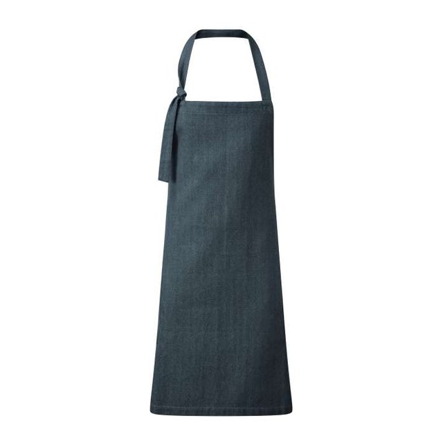 ‘Regenerate’ Sustainable Bib Apron – Grey Denim