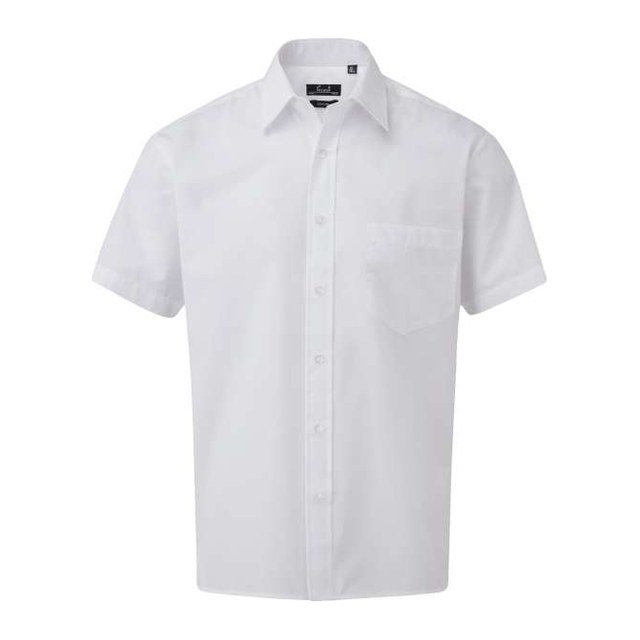 Men's Short Sleeve Poplin Shirt