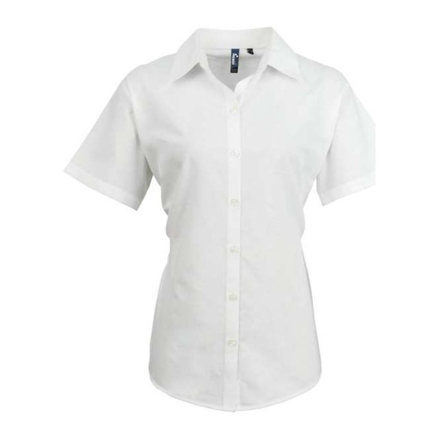 Women's Short Sleeve Signature Oxford Blouse