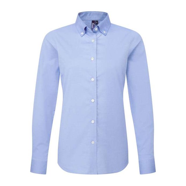 Supreme’ Oxford Women’s Long Sleeve Shirt – Oxford Blue