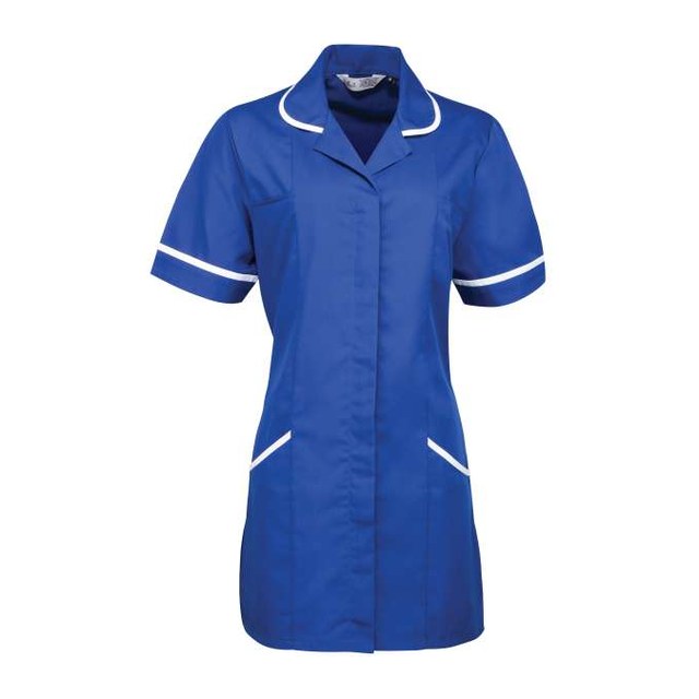 ‘Vitality’ Healthcare Tunic – Royal/White