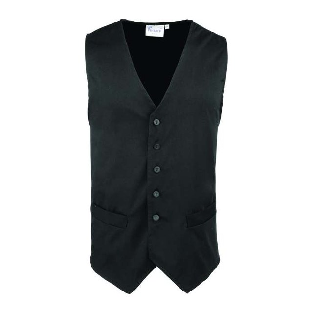 Men’s Hospitality Waistcoat – Black